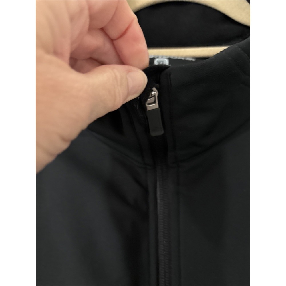 Brooks Fusion Hybrid Running Jacket Men's Size XL Shelter Technology Black Zip - Picture 3 of 16